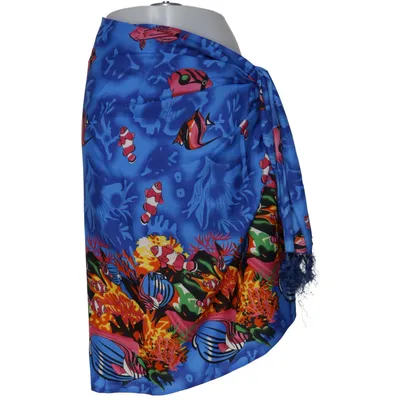 Sarong (Bleu, Multicolore)