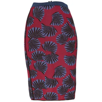 Jupe (Rose, Bleu, Marron) de Diane von Furstenberg Polyamide, Polyester, Viscose