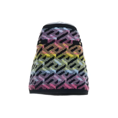 Kjol (Svart, Flerfärgad) från Versace Elastan, Polyamid, Ull