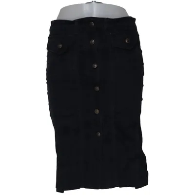 Jeansrock (Schwarz) von Roberto Cavalli Baumwolle, Elasthan, Polyester