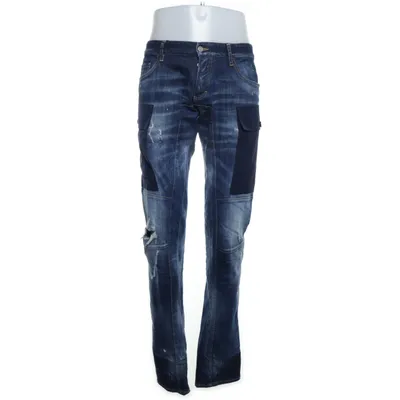 Cargo broek (Blauw) van Dsquared2 Katoen, Elastaan, Polyester