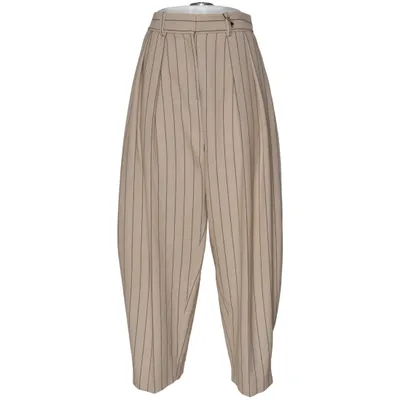 Suit pants (Beige) from See by Chloé Acetate, Cotton, Elastane, Polyester, Viscose