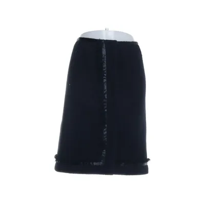 Jupe (Noir) de Emanuel Ungaro Nylon, Soie, Laine