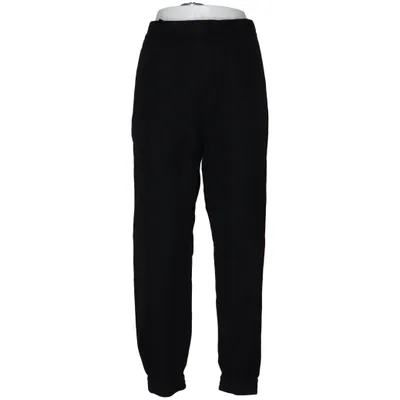Broek (Zwart, Meerkleurig) van Burberry Katoen, Polyamide, Wol