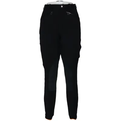 Ridbyxor (Svart) från Hermès Bomull, Elastan, Skinn, Ull