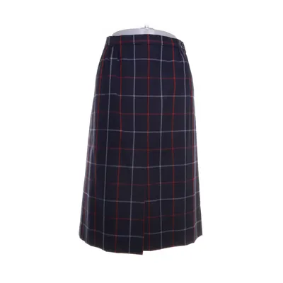 Rok (Blauw, Meerkleurig) van Burberry Wol, Viscose