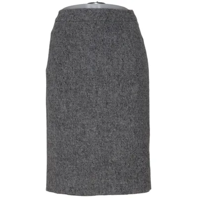 Rok (Grijs) van Christian Dior Boutique Zijde, Wol