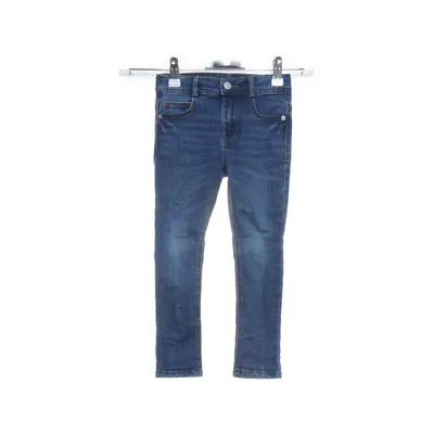 Spijkerbroek (Blauw) van Zara Katoen, Elastaan, Polyester