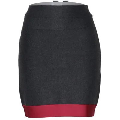 Jupe crayon (Gris, Rose) de Herve Leger Élasthane, Polyamide, Viscose