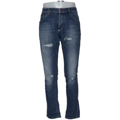 Jeans (Blå) från Philipp Plein Bomull, Elastan, Polyester