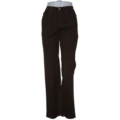 Pants (Brown, Yellow) from Versace Jeans Couture Cotton, Polyester