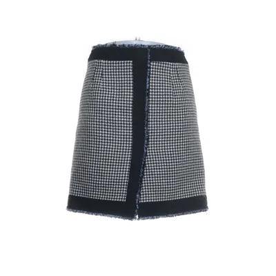 Kjol (Svart, Vit) från Balenciaga Polyamid, Ull