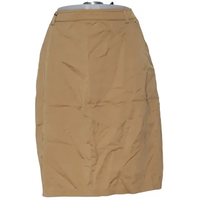 Nederdel (Beige) fra Fendi Jeans Bomuld, Viscose