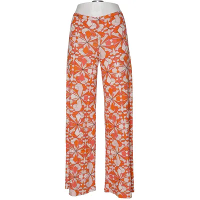 Pantalon patte d'éléphant (Rose, Orange) de Emilio Pucci Soie