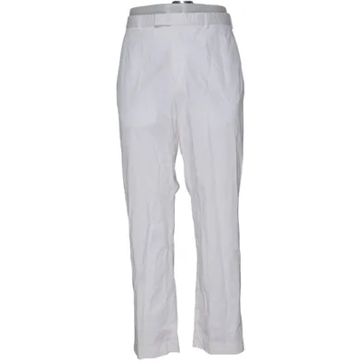 Chinos (Vit) från Ermenegildo Zegna Bomull, Elastan