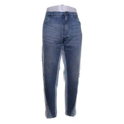 Jeans (Blå) fra Dolce & Gabbana Bomuld, Læder