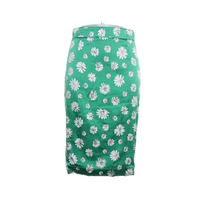 Rok (Groen, Meerkleurig) van Dolce & Gabbana Elastaan, Zijde