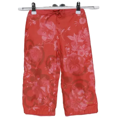 Pantalon (Rose, Rouge) de Kenzo Jungle Coton, Polyamide