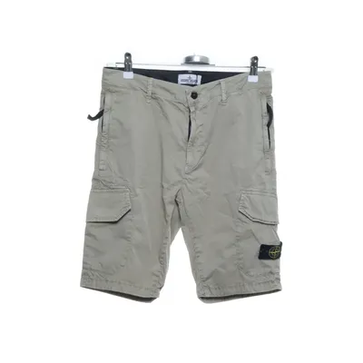 Cargo shorts (Beige) van Stone Island Junior Katoen, Elastaan