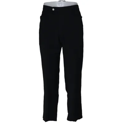 Kostuumbroek (Zwart) van Versace Classic V2 Elastaan, Wol
