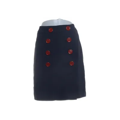 Kjol (Blå, Röd) från Burberry Elastan, Polyester, Viskos