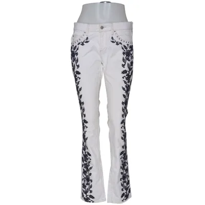 Jeans (White, Black) from Isabel Marant Cotton, Elastane
