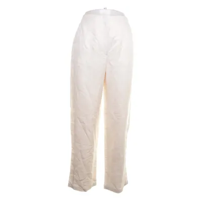 Broek (Off-white) van Calvin Klein Cupro, Linnen, Katoen, Polyester