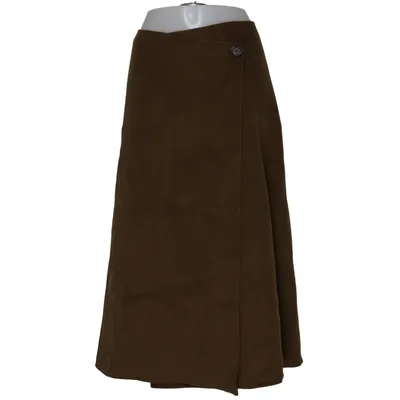 Skirt (Brown) from Arket Wool, Lyocell