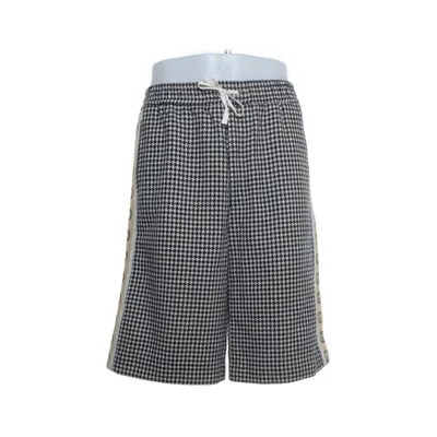 Korte broek (Zwart, Meerkleurig) van Gucci Katoen, Polyamide, Wol
