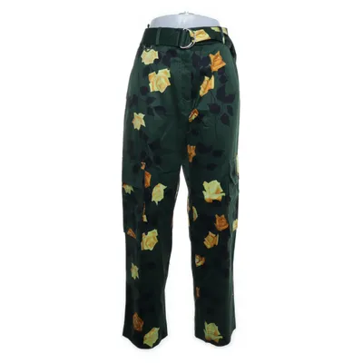 Cargo pants (Green, Multicolored) from MSGM Milano Cotton