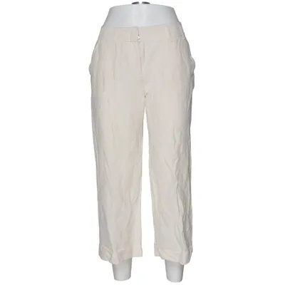 Pantalon patte d'éléphant (Beige) de Emanuel Ungaro Lin, Soie