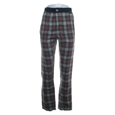 Byxor (Grå, Röd) från Isabel Marant Bomull, Ull