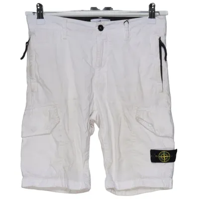 Cargoshorts (Vit) från Stone Island Junior Bomull, Elastan