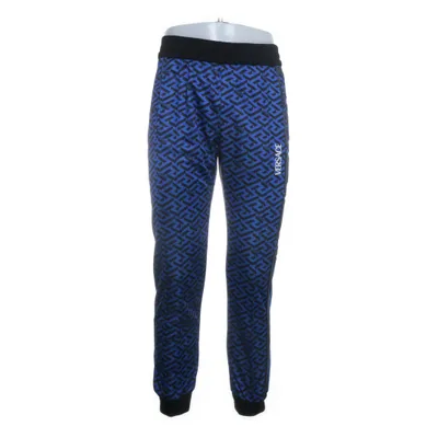 Joggers (Blue, Black) from Versace Cotton, Polyester