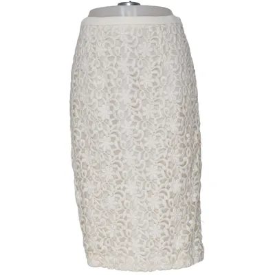 Rok (Beige) van Burberry Katoen, Elastaan, Polyester, Zijde, Viscose