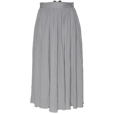 Maxi nederdel (Grå) fra Céline Viscose