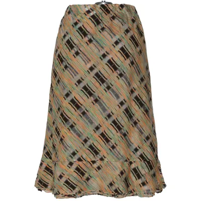 Jupe (Vert, Orange, Multicolore) de Comme des Garçons Acrylique, Polyamide