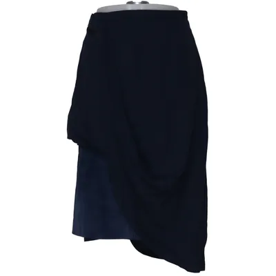 Skirt (Blue) from Maison Martin Margiela by H&M Polyester, Viscose, Wool