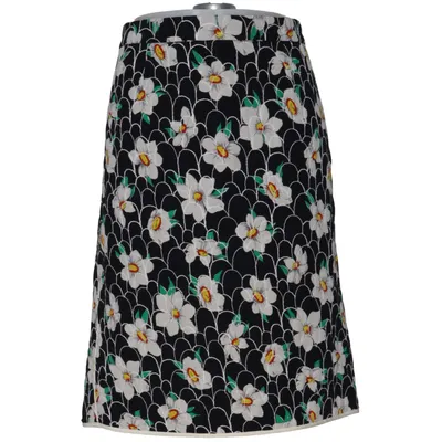 Skirt (Black, White, Green) from Emanuel Ungaro