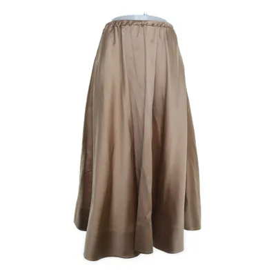 Maxi skirt (Brown) from Valentino Polyester, Silk