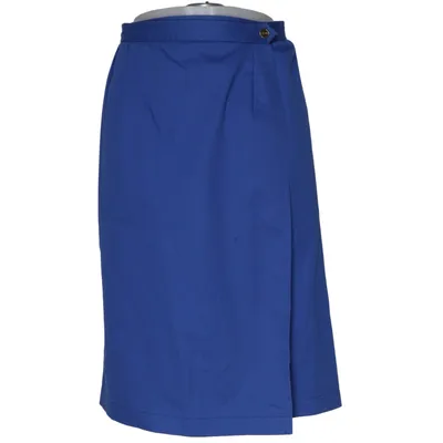 Skirt (Blue) from Yves Saint Laurent Cotton, Polyester