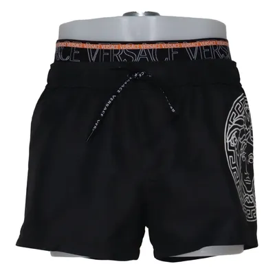 Badeshorts (Sort, Hvid) fra Versace Elastan, Polyamid, Polyester