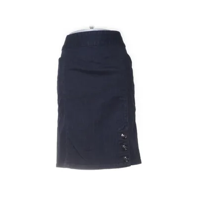Jeanskjol (Blå) från Mossimo Bomull, Elastan