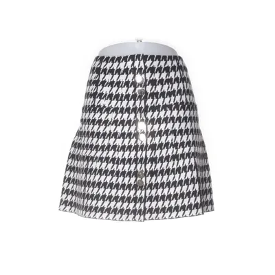 Rok (Zwart, Wit) van Azara Viscose