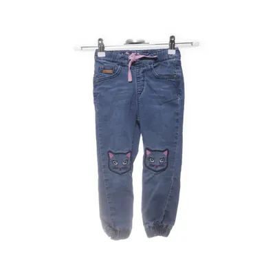 Jeans (Blå) från Lab Industries by KappAhl Bomull, Elastan, Polyester