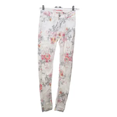 Byxor (Vit, Flerfärgad) från Monday Denim Bomull, Elastan, Polyester