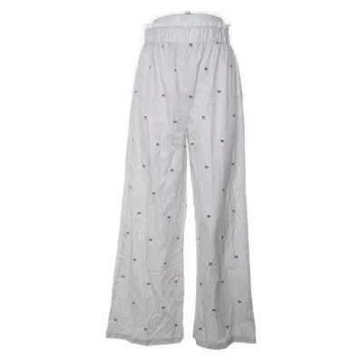 Palazzobyxor (Vit, Beige, Flerfärgad) från Shein Elastan, Polyester