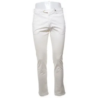 Chinos (Vit) från Ströms Bomull, Elastan