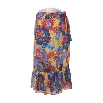 Jupe portefeuille (Jaune, Bleu, Rouge, Multicolore) de Indiska Polyester
