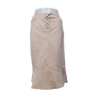 Jupe en jean (Beige) de Capri Collection Coton, Élasthane